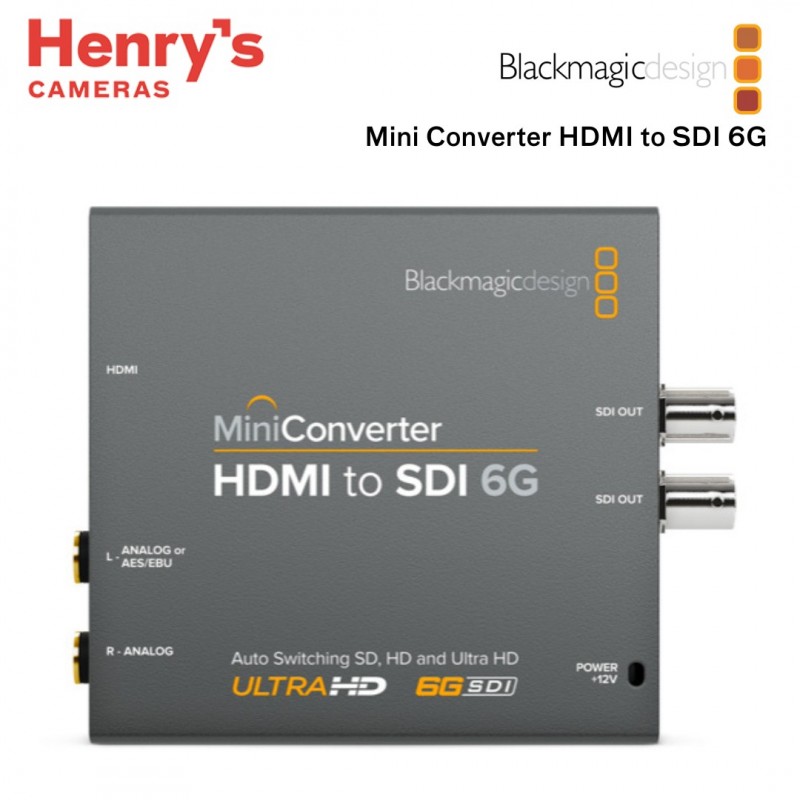 6g Sdi To Hdmi SDI To HDMI 6G Converter By Blackmagic Design NEW